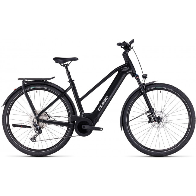 Elektrinis dviratis Cube Kathmandu Hybrid EXC 750 Trapeze grey'n'silver 2023