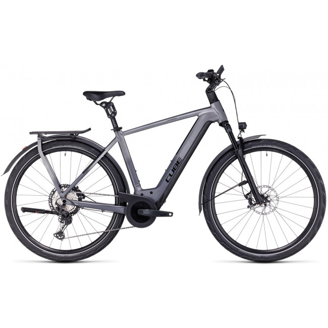 Elektrinis dviratis Cube Kathmandu Hybrid SLT 750 prizmsilver'n'grey 2023