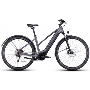 Elektrinis dviratis Cube Nuride Hybrid Performance 500 Allroad Trapeze graphite'n'black 2023