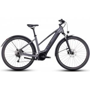 Elektrinis dviratis Cube Nuride Hybrid Performance 625 Allroad Trapeze graphite'n'black 2023