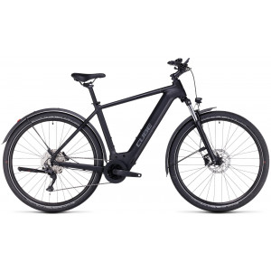 Elektrinis dviratis Cube Nuride Hybrid Pro 625 Allroad black'n'metal 2023