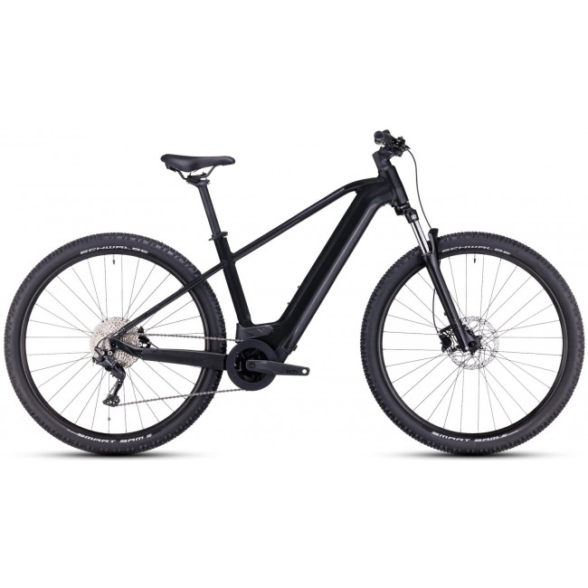 Elektrinis dviratis Cube Reaction Hybrid ONE 625 27.5 grey'n'black 2023