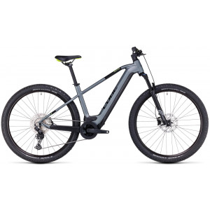 Elektrinis dviratis Cube Reaction Hybrid Pro 750 27.5 flashgrey'n'green 2023