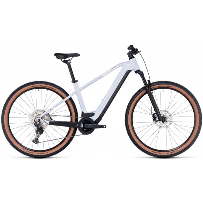 Elektrinis dviratis Cube Reaction Hybrid Pro 625 27.5 flashwhite'n'black 2023
