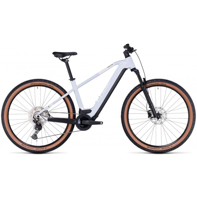 Elektrinis dviratis Cube Reaction Hybrid Pro 750 27.5 flashwhite'n'black 2023