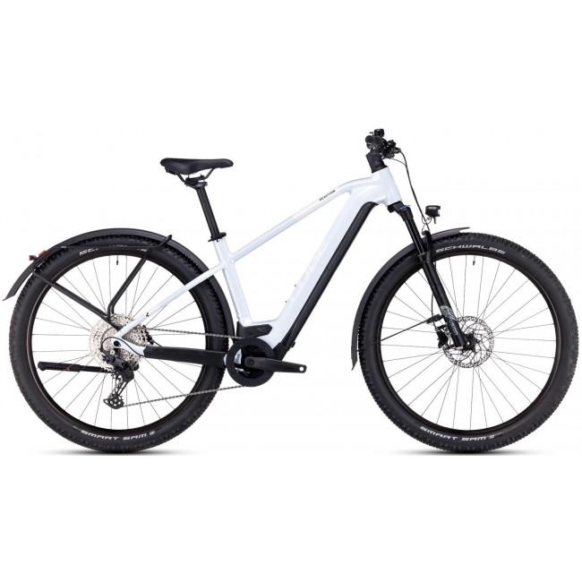 Elektrinis dviratis Cube Reaction Hybrid Pro 500 Allroad 27.5 flashwhite'n'black 2023