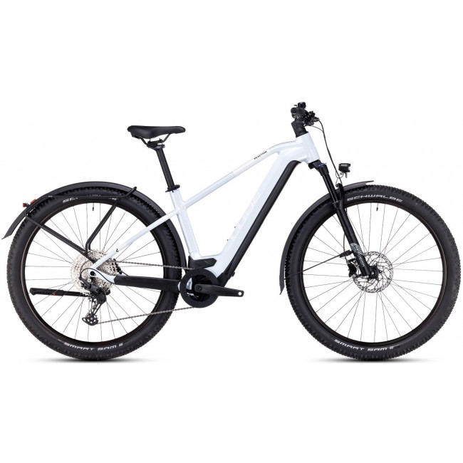 Elektrinis dviratis Cube Reaction Hybrid Pro 625 Allroad 27.5 flashwhite'n'black 2023