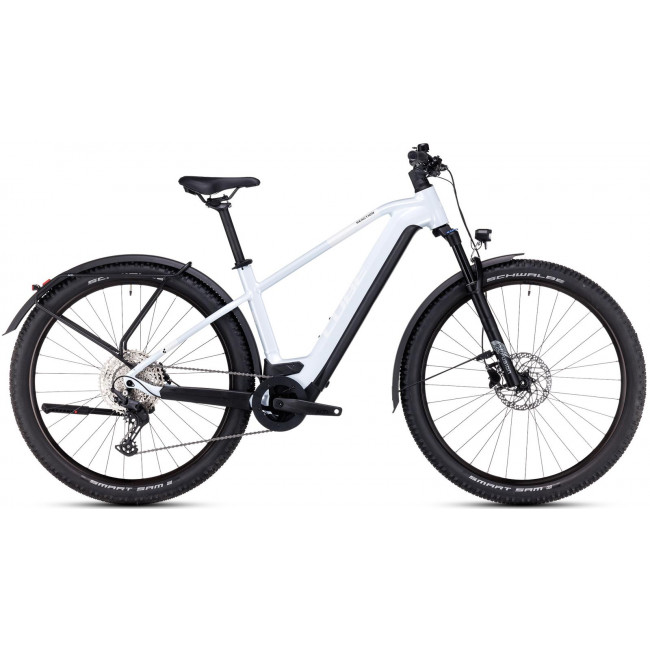 Elektrinis dviratis Cube Reaction Hybrid Pro 750 Allroad 27.5 flashwhite'n'black 2023