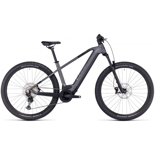 Elektrinis dviratis Cube Reaction Hybrid Race 625 27.5 grey'n'metal 2023