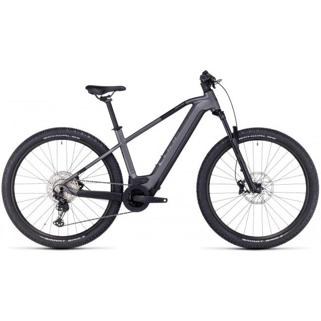 Elektrinis dviratis Cube Reaction Hybrid Race 750 27.5 grey'n'metal 2023