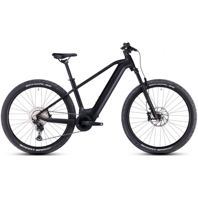Elektrinis dviratis Cube Reaction Hybrid SLX 750 27.5 black'n'reflex 2023