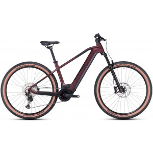 Elektrinis dviratis Cube Reaction Hybrid SLX 750 27.5 rubyred'n'black 2023