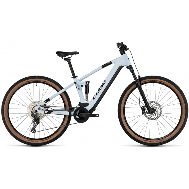 Elektrinis dviratis Cube Stereo Hybrid 120 Pro 750 29 flashwhite'n'black 2023