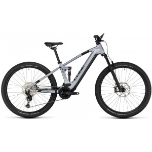 Elektrinis dviratis Cube Stereo Hybrid 120 Race 625 29 polarsilver'n'black 2023
