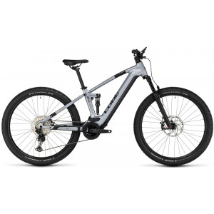 Elektrinis dviratis Cube Stereo Hybrid 120 Race 750 27.5 polarsilver'n'black 2023