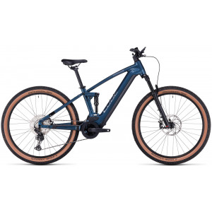 Elektrinis dviratis Cube Stereo Hybrid 120 Race 625 27.5 petrolblue'n'chrome 2023