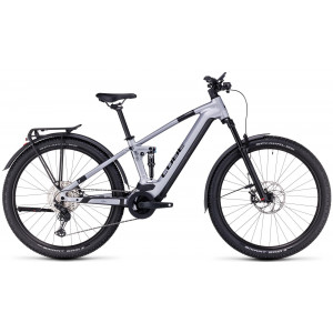Elektrinis dviratis Cube Stereo Hybrid 120 Race Allroad 625 27.5 polarsilver'n'black 2023