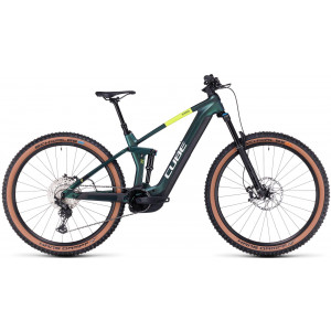 Elektrinis dviratis Cube Stereo Hybrid 140 HPC SLX 750 27.5 goblin'n'yellow 2023