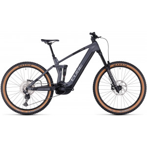 Elektrinis dviratis Cube Stereo Hybrid 160 HPC Race 750 27.5 grey'n'metal 2023
