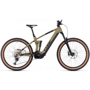 Elektrinis dviratis Cube Stereo Hybrid 160 HPC Race 625 27.5 olive'n'green 2023