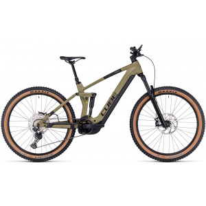 Elektrinis dviratis Cube Stereo Hybrid 160 HPC Race 750 27.5 olive'n'green 2023