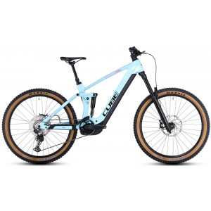 Elektrinis dviratis Cube Stereo Hybrid 160 HPC Race 750 27.5 iceblue'n'black 2023