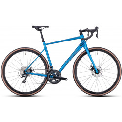 Dviratis Cube Attain Race blue'n'spectral 2023