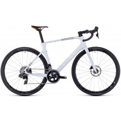 Dviratis Cube Agree C:62 Pro white'n'orange