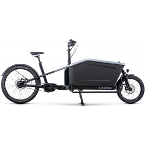 Elektrinis dviratis Cube Cargo Dual Hybrid 1000 flashgrey'n'black 2023