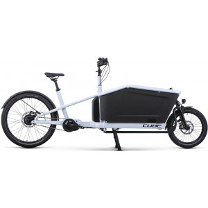 Elektrinis dviratis Cube Cargo Dual Hybrid 1000 flashwhite'n'black 2023