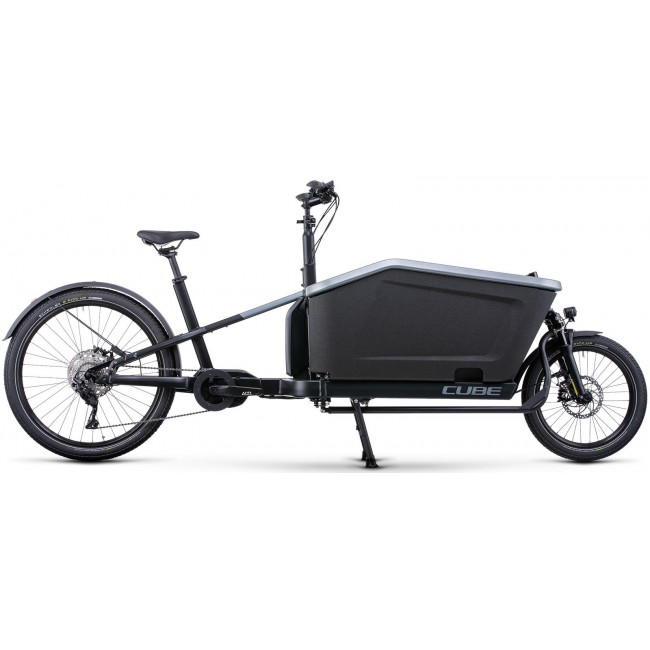 Elektrinis dviratis Cube Cargo Sport Hybrid  500 flashgrey'n'black 2023