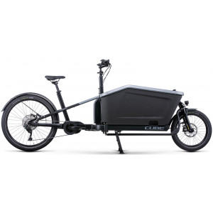 Elektrinis dviratis Cube Cargo Sport Dual Hybrid 1000 flashgrey'n'black 2023