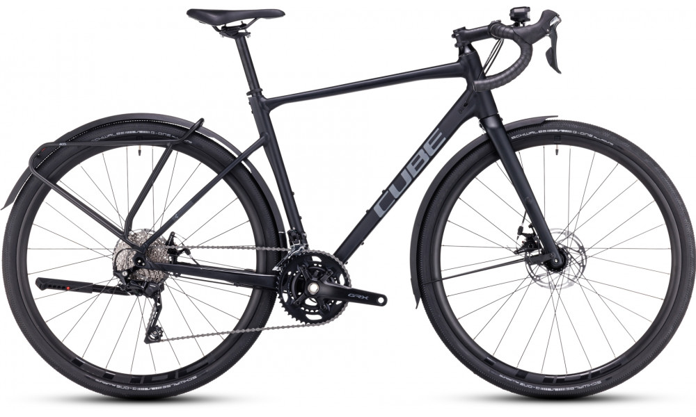 Dviratis Cube Nuroad Pro FE metalblack'n'grey - 1
