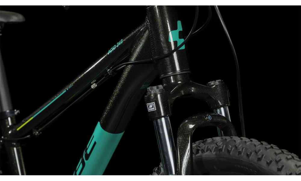 Dviratis Cube Acid 240 Disc black'n'green 2023 - 3
