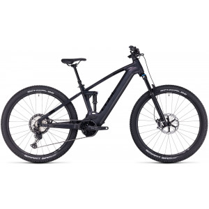 Elektrinis dviratis Cube Stereo Hybrid 120 SLT 750 27.5 prizmblack'n'black 2023