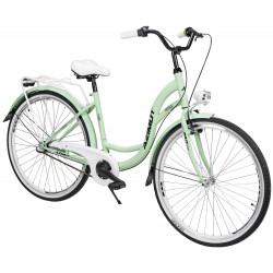 Dviratis AZIMUT Vintage 28" 3-speed 2025 mint-white matt