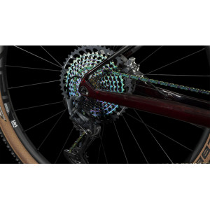 Dviratis Cube Elite C:68X Race 29 liquidred'n'carbon