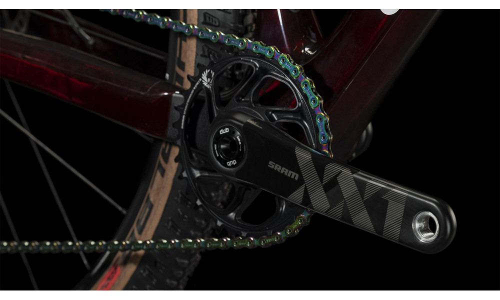 Dviratis Cube Elite C:68X Race 29 liquidred'n'carbon - 3