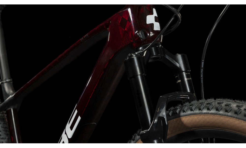 Dviratis Cube Elite C:68X Race 29 liquidred'n'carbon - 4