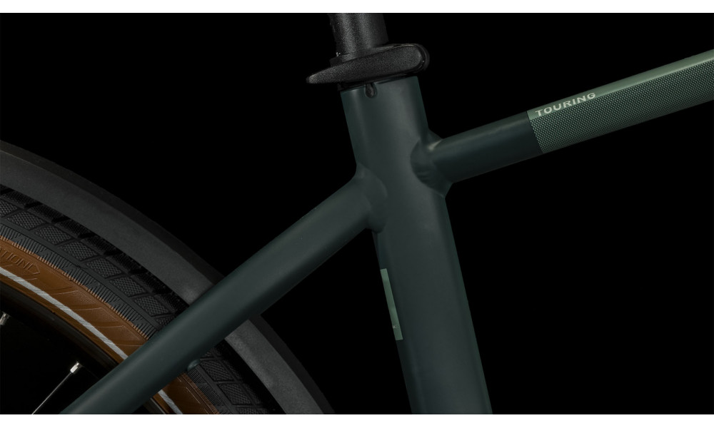 Elektrinis dviratis Cube Touring Hybrid ONE 500 darkgreen'n'green - 2