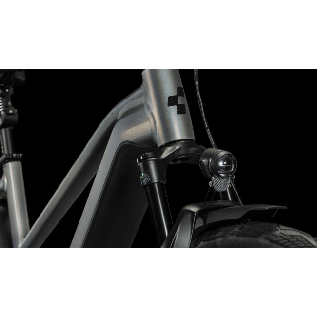 Elektrinis dviratis Cube Kathmandu Hybrid SLT 750 Trapeze prizmsilver'n'grey 2023