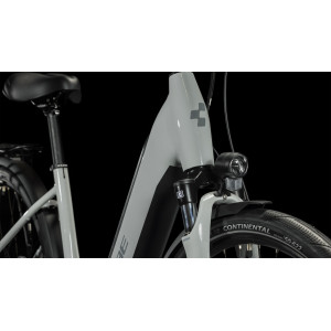 Elektrinis dviratis Cube Supreme Hybrid ONE 500 Easy Entry grey'n'grey 2023
