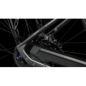 Elektrinis dviratis Cube Supreme Hybrid Pro 500 Easy Entry flashgrey'n'black 2023