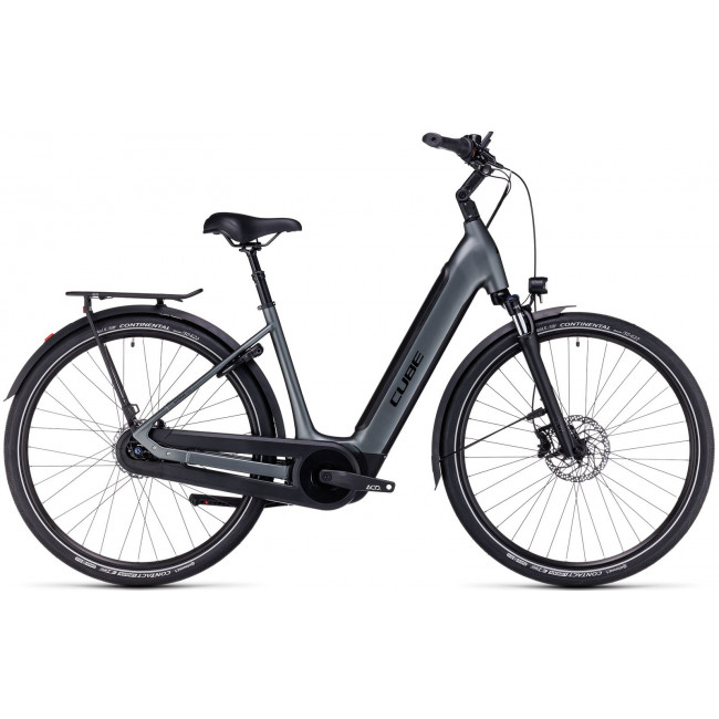 Elektrinis dviratis Cube Supreme RT Hybrid Pro 500 Easy Entry flashgrey'n'black 2023