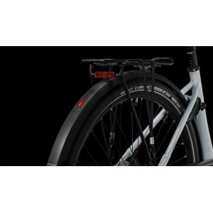 Elektrinis dviratis Cube Supreme Hybrid EXC 500 Easy Entry flashwhite'n'black 2023