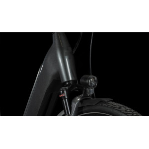 Elektrinis dviratis Cube Supreme Sport Hybrid EXC 625 Easy Entry graphite'n'black 2023