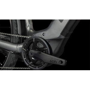 Elektrinis dviratis Cube Nuride Hybrid Performance 500 Allroad Easy Entry graphite'n'black 2023
