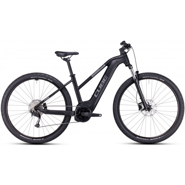 Elektrinis dviratis Cube Reaction Hybrid Performance 625 Trapeze 27.5 black'n'grey 2023