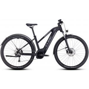 Elektrinis dviratis Cube Reaction Hybrid Performance 500 Allroad Trapeze 29 black'n'grey 2023