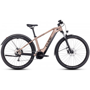 Elektrinis dviratis Cube Reaction Hybrid Performance 500 Allroad 29 metallicbrown'n'orange 2023